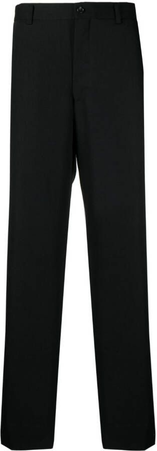Comme des Garçons Homme Plus Wollen pantalon Zwart