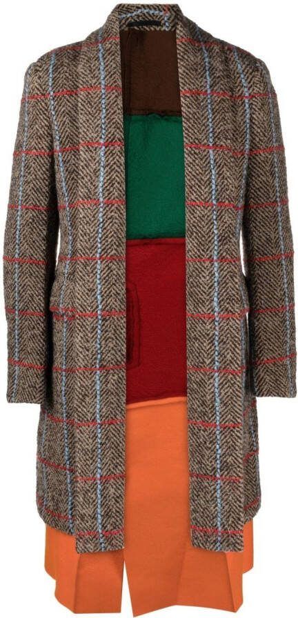 Comme des Garçons Homme Plus Tweed shirtjack Bruin