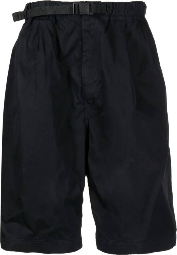 Comme des Garçons Homme Shorts met geplooid-detail Zwart