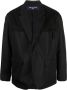 Comme des Garçons Homme Blazer met enkele rij knopen Zwart - Thumbnail 1