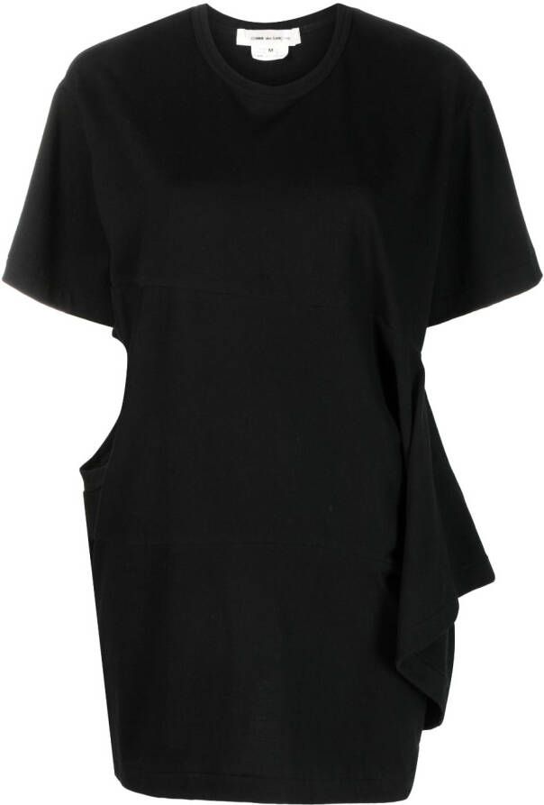 Comme Des Garçons Katoenen T-shirt Zwart