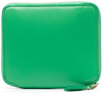 Comme Des Garçons Wallet Leren portemonnee Groen