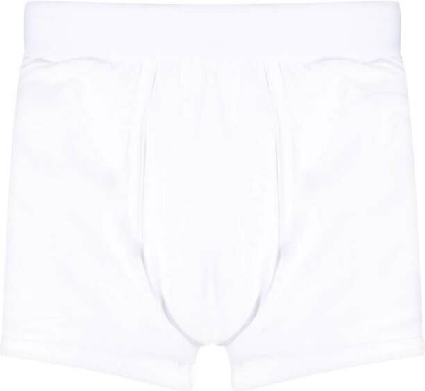 Comme Des Garçons Shirt Boxershorts met halfhoge taille Wit
