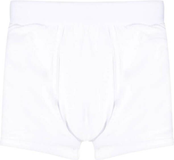 Comme Des Garçons Boxershorts met halfhoge taille Wit