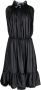 Comme Des Garçons Midi-jurk met hoge hals Zwart - Thumbnail 1
