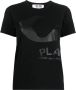 Comme Des Garçons Play eye print T-shirt Zwart - Thumbnail 1