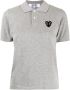 Comme Des Garçons Play Poloshirt met logopatch Grijs - Thumbnail 1