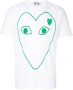 Comme Des Garçons Play print T-shirt Wit - Thumbnail 1