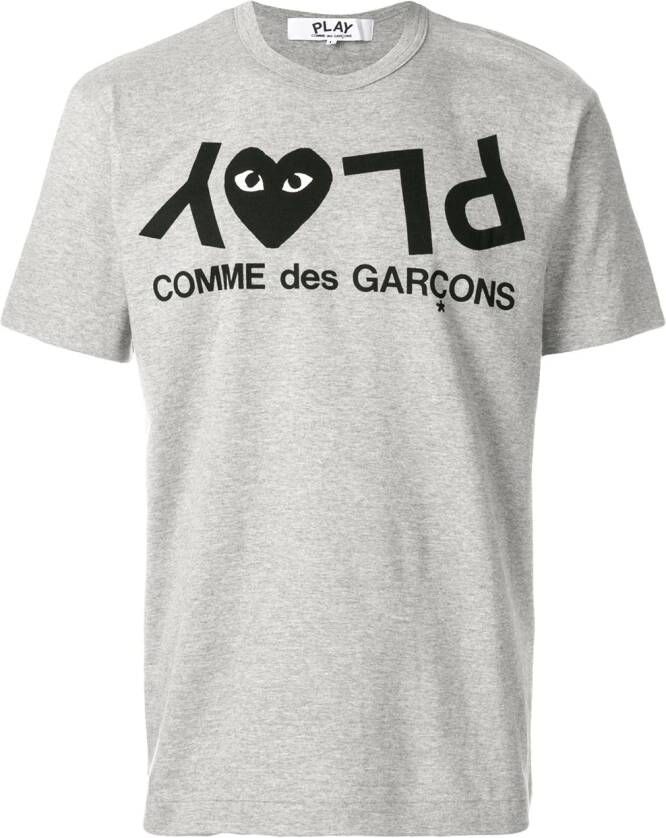 Comme Des Garçons Play T-shirt Grijs