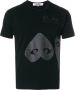 Comme Des Garçons Play T-shirt met hartjesprint Zwart - Thumbnail 1