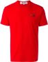 Comme Des Garçons Play t-shirt met logo op voorkant Rood - Thumbnail 1
