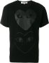 Comme Des Garçons Play T-shirt met print Zwart - Thumbnail 1