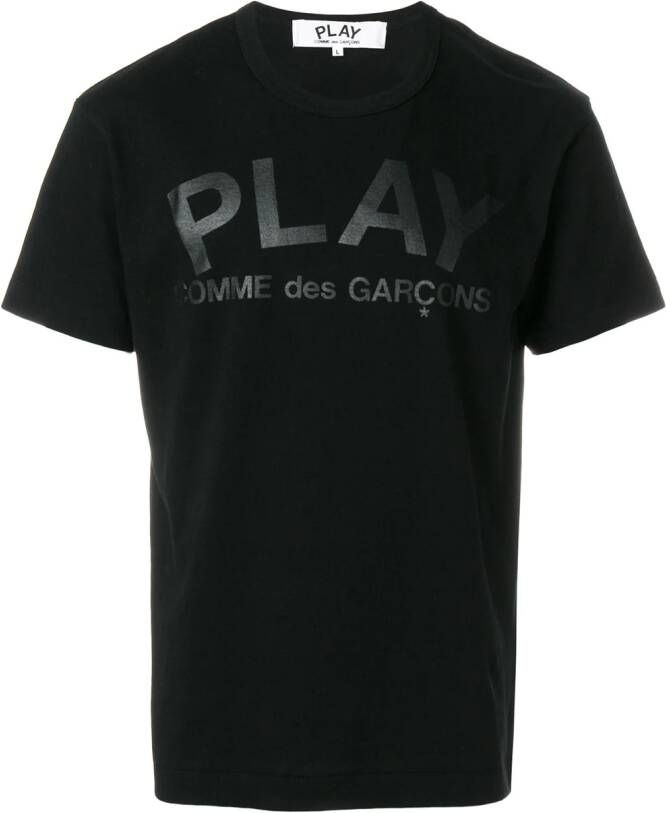 Comme Des Garçons Play T-shirt Zwart