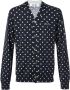 Comme Des Garçons Play vest met stippen Blauw - Thumbnail 1