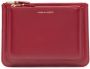 Comme Des Garçons Wallet Portemonnee met logodetail Rood - Thumbnail 1
