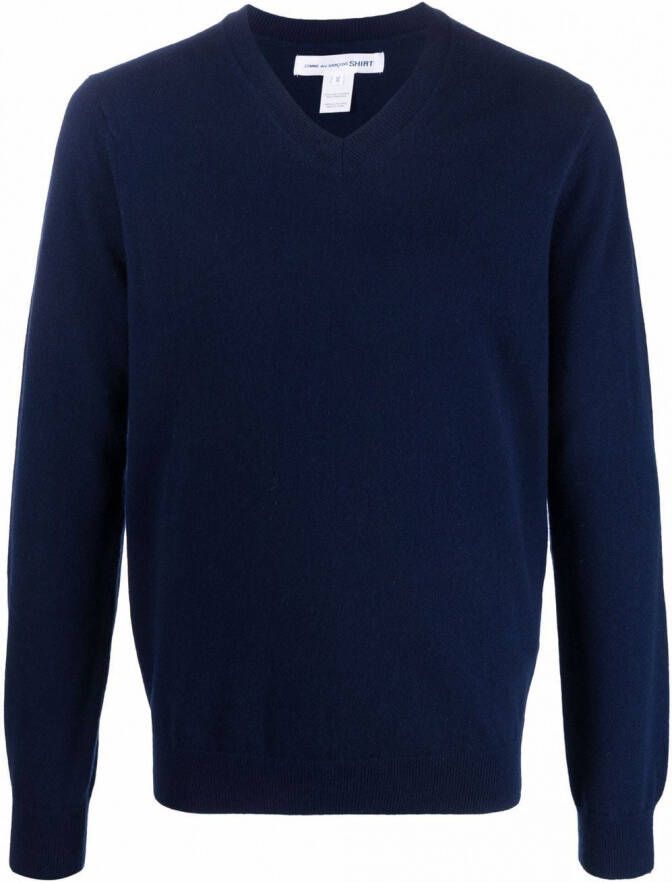 Comme Des Garçons Shirt Fijngebreide trui Blauw