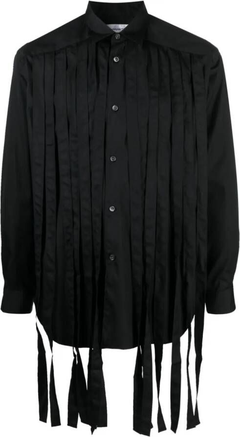 Comme Des Garçons Shirt Gelaagd overhemd Zwart