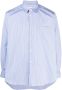 Comme Des Garçons Shirt Gestreept overhemd Blauw - Thumbnail 1