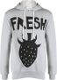 Comme Des Garçons Shirt Hoodie met print Grijs - Thumbnail 1