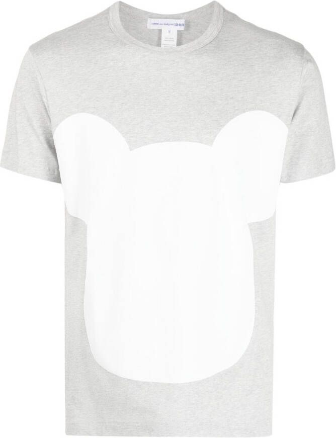 Comme Des Garçons Shirt T-shirt met print Grijs