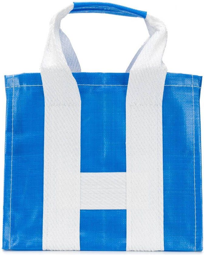 Comme Des Garçons Shirt Grote shopper Blauw