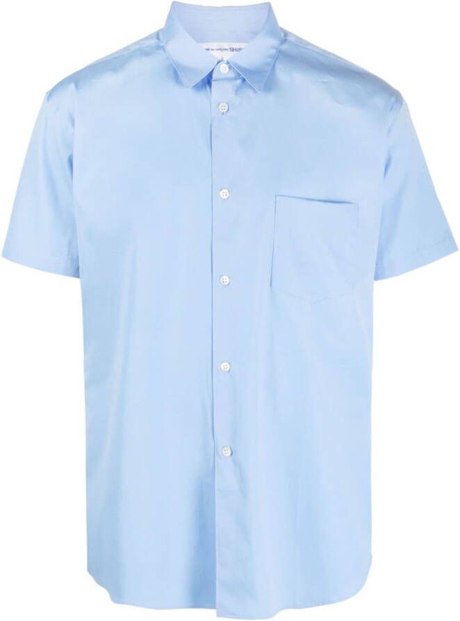 Comme Des Garçons Shirt Katoenen overhemd Blauw