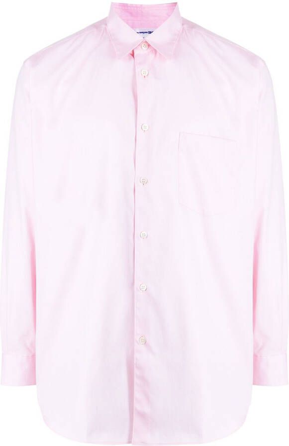 Comme Des Garçons Shirt Katoenen overhemd Roze