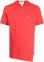 Comme Des Garçons Shirt x Lacoste T-shirt met logopatch Rood - Thumbnail 1