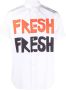Comme Des Garçons Shirt Overhemd met print Wit - Thumbnail 1