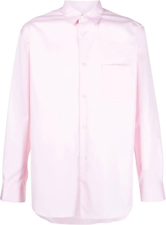 Comme Des Garçons Shirt Overhemd Roze
