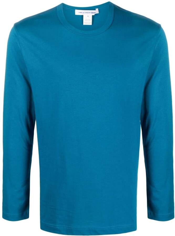 Comme Des Garçons Shirt Sweater met ronde hals Blauw