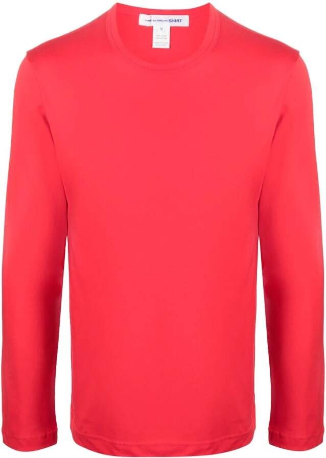 Comme Des Garçons Shirt Sweater met ronde hals Rood