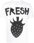 Comme Des Garçons Shirt T-shirt met aardbeiprint Wit - Thumbnail 1