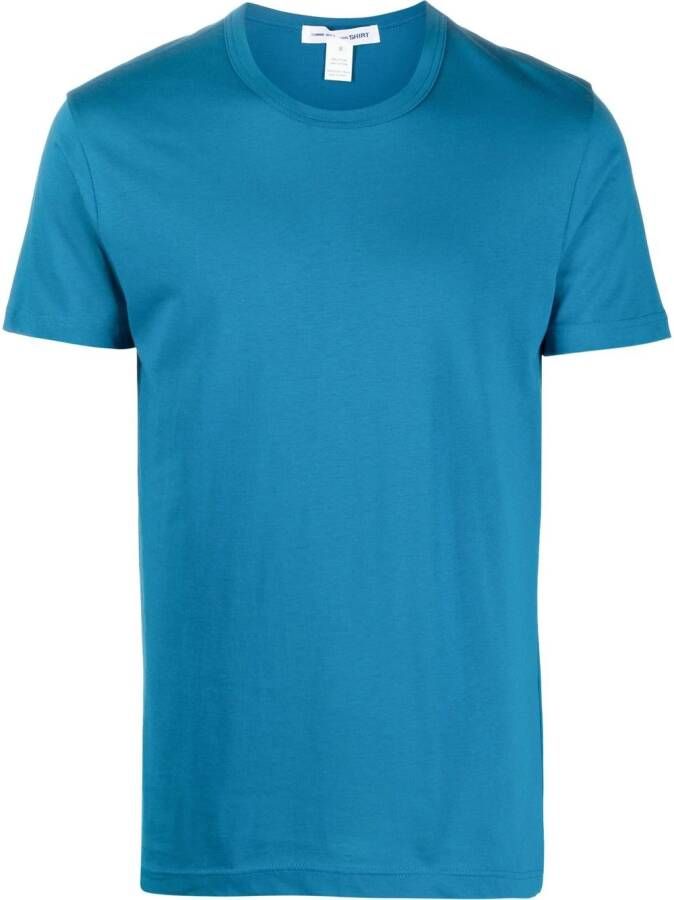 Comme Des Garçons Shirt T-shirt met ronde hals Blauw