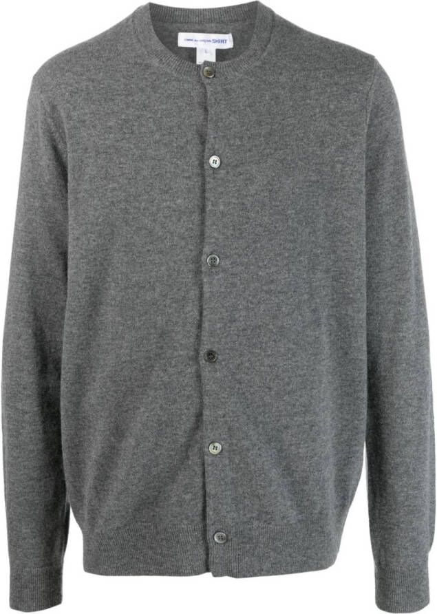 Comme Des Garçons Shirt Vest met ronde hals Grijs