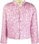 Comme Des Garçons Shirt x KAWS omkeerbaar jack Roze - Thumbnail 1
