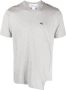 Comme Des Garçons Shirt x Lacoste T-shirt met logopatch Grijs - Thumbnail 1
