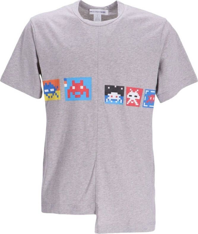 Comme Des Garçons T-shirt met grafische print Grijs