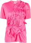 Comme Des Garçons T-shirt met ruches Roze - Thumbnail 1