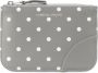 Comme Des Garçons Wallet Bustina polkadot print portemonnee Grijs - Thumbnail 1