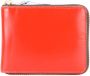 Comme Des Garçons Wallet colour block zipped wallet Geel - Thumbnail 1