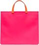 Comme Des Garçons Wallet Leren shopper Roze - Thumbnail 1