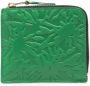 Comme Des Garçons Wallet Portemonnee met rits Groen - Thumbnail 1