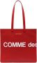 Comme Des Garçons Wallet Leren shopper Rood - Thumbnail 1