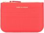Comme Des Garçons Wallet Leren portemonnee Rood - Thumbnail 1
