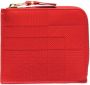Comme Des Garçons Wallet Leren portemonnee Rood - Thumbnail 1