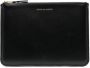 Comme Des Garçons Wallet Leren portemonnee Zwart - Thumbnail 1
