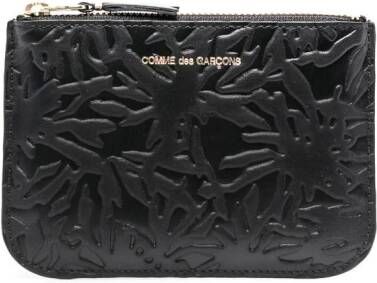 Comme Des Garçons Wallet Leren portemonnee Zwart