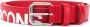 Comme Des Garçons Wallet Leren riem Rood - Thumbnail 1