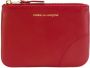 Comme Des Garçons Wallet Portemonnee met logostempel Rood - Thumbnail 1